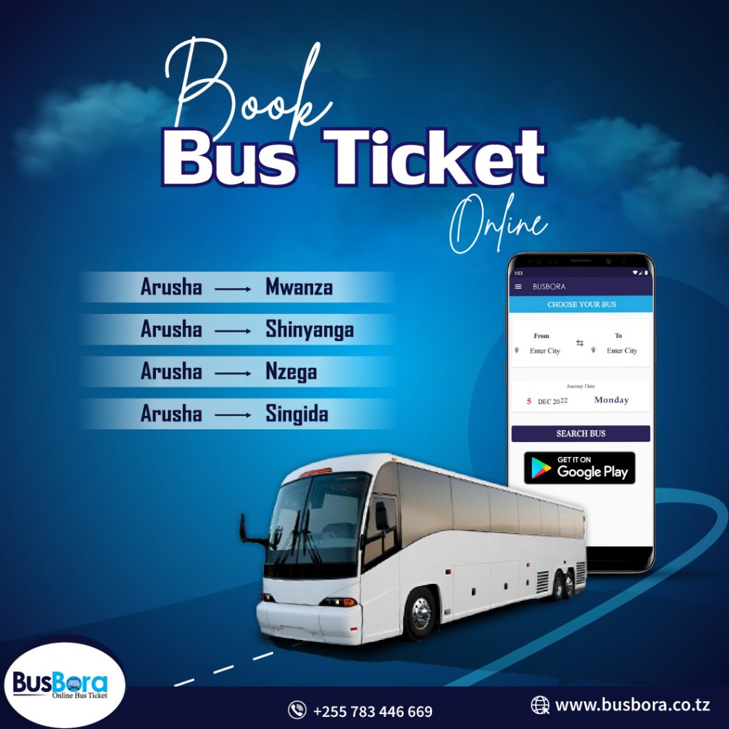 Bus Bora Online Bus Ticket Booking | BusBora - Tanzania Business Directory ...